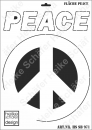 Schablone-Stencil A3 435-0971 Fläche Peace